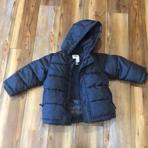 Old navy 3t puffer jacket - fleece lined